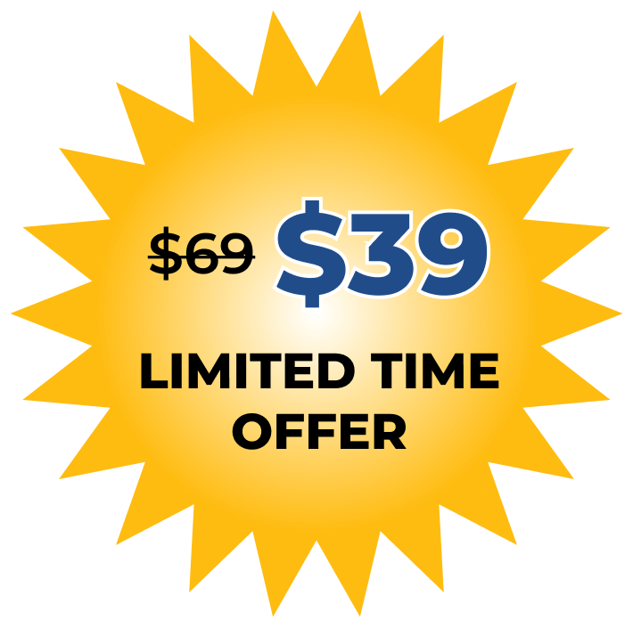 Limited time offer - just $39!